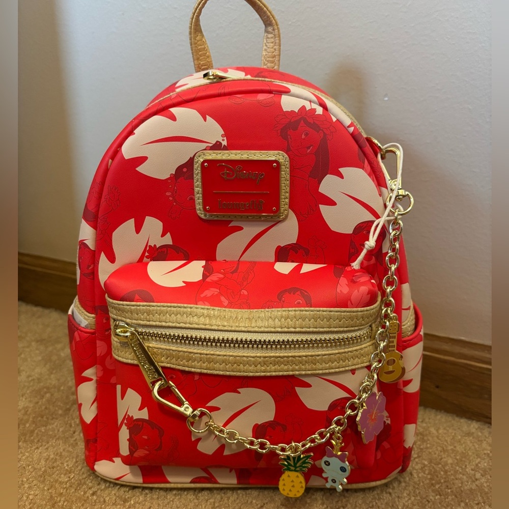 Loungefly Limited Release Exclusive Lilo & Stitch Disney Mini Backpack